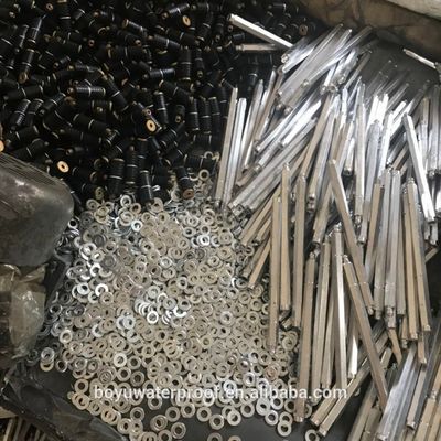 Embalagens de injecção de colagem impermeável de aço e alumínio para edifícios de escritórios