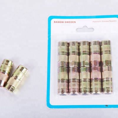 Combinador/adaptor de arma de graxa Silver B60 para um conjunto de ligação de engarrafamento de graxa de longa duração