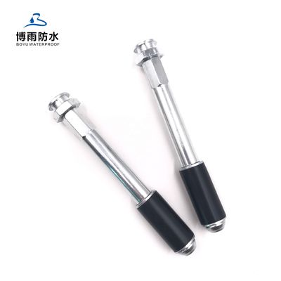 Embalagens de injecção de aço com cabeçote de encouraçamento de botão plano com núcleo de aço de 16*125 mm