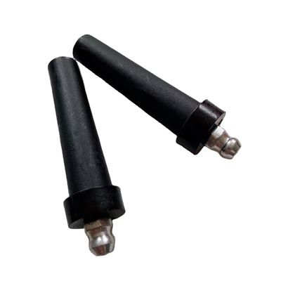 Embalagens de injecção de aço com cabeçote de encouraçamento de botão plano com núcleo de aço de 16*125 mm