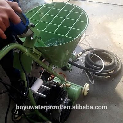 Função de Resina de Injecção Máquina de Revestimento de Cimento Portátil de Parede para Revestimento de Betão