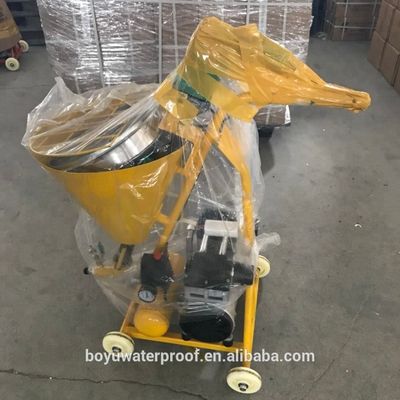 Construção de escritórios Mural Máquina de gesso de cimento portátil Máquina de moagem de concreto de moagem