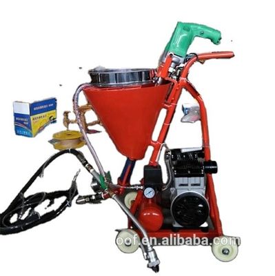 Construção de escritórios de alta pressão máquina de gesso de areia de cimento automática de pulverização de parede de aço