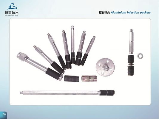 Material de núcleo de alumínio embalagem de injecção de calcário de aço de alta pressão com cabeça removível