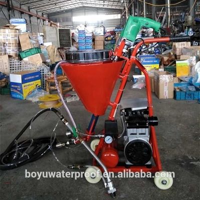 Máquina portátil de borracha de borracha de cimento sob alta pressão para revestimento de edifícios