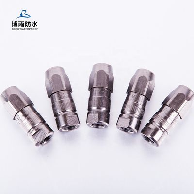 Embalagens de injecção Peças de acoplamento Grease de aço inoxidável Mamilos para articulações de construção