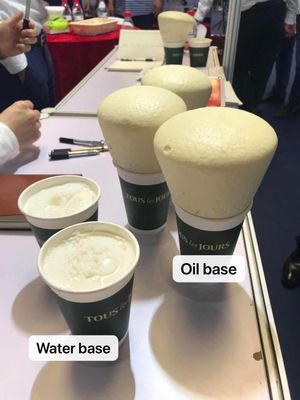 GF001 Impermeabilização com espuma de poliuretano à base de óleo de resina de injecção