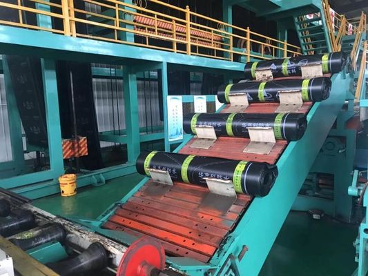 Materiais enrolados de poliéster composto para construção de telhados e de túneis ferroviários