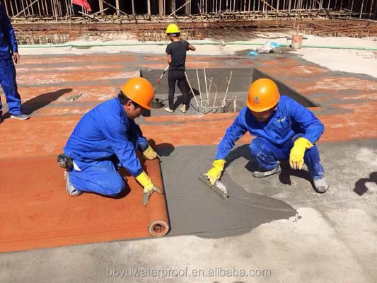 Materiais enrolados de poliéster composto para construção de telhados e de túneis ferroviários