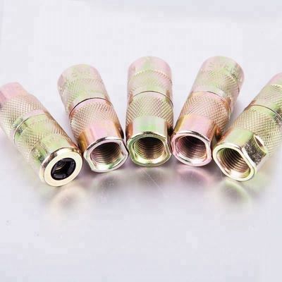 Acoplador de mamilos de aço inoxidável dourado para design tradicional