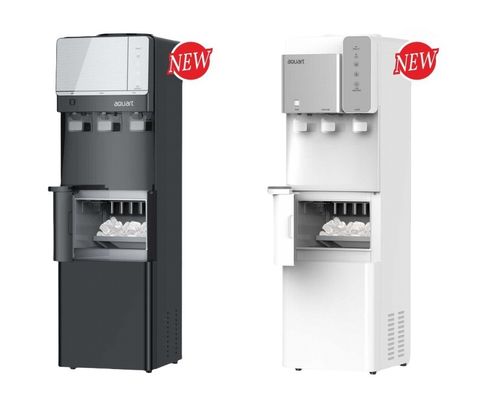 Dispensador de água de carga inferior para uso doméstico com máquina de fazer gelo e opções de gelo de bala / nugget