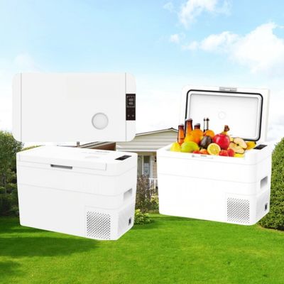 Refrigerador de carro termoelétrico com fonte de alimentação USB e resfriamento rápido