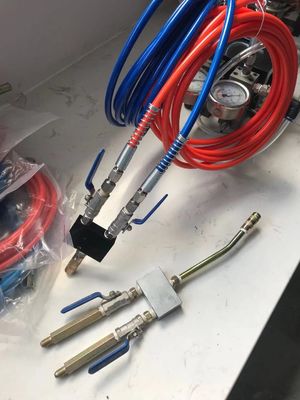 Máquina de injecção de poliuretano de polipropileno para acrilato de aço e concreto 2K
