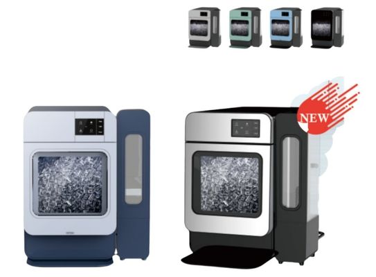 Máquina de fazer gelo de cozinha em casa de aço inoxidável com capacidade de água de 4.0L e operação silenciosa