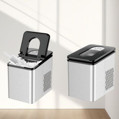 Home Kitchen Pipeline 3.8L capacidade de água Ice Maker com touchpad painel de controle