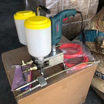 Bomba de injecção de colagem de alta pressão para revestimento de edifícios de aço e dupla injecção