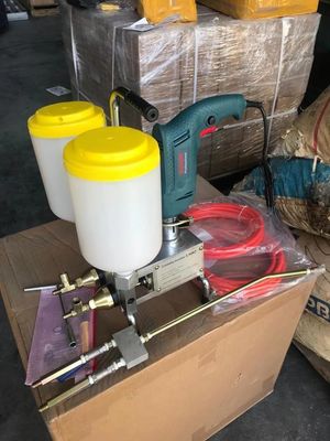 Bomba de injecção de colagem de alta pressão para revestimento de edifícios de aço e dupla injecção