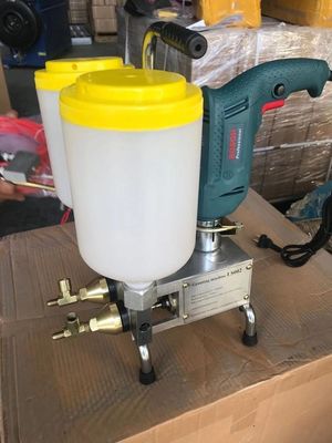 Bomba de injecção de colagem de alta pressão para revestimento de edifícios de aço e dupla injecção